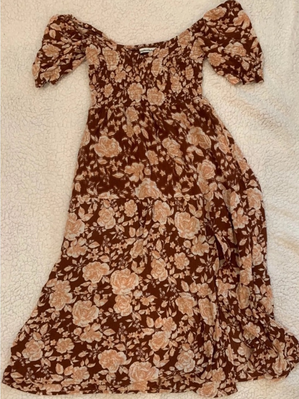 Abercrombie & Fitch | Fall Floral Maxi Dress | Size: MT (Medium Tall) Like New! - Picture 9 of 14
